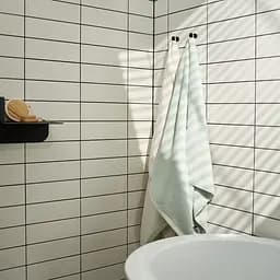 Рушник MBM Home Терра 50x90 см аквамарин-перлинний (BT-14 M AQUAMARINE/PEARL) - мініатюра 9