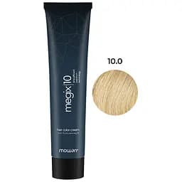 Фарба для волосся із низьким вмістом аміаку Mowan Megix10 10.0 екстра світлий блонд 100 мл