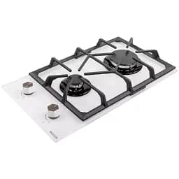 Поверхня газова Domino на склі Weilor GG 304 WH - мініатюра 3