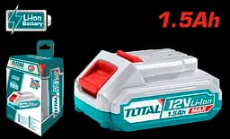 Акумулятор TOTAL TBLI12151 Li-ion 12В,1.5А (6514153)