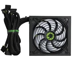 Блок живлення 650 Вт, GameMax GP-650, Black, 80+ Bronze, Active PFC, 14 см, 3xMolex / 5xSATA / 2x6+2-pin / 1x4+4-pin / 1x20+4-pin, захист OVP / UVP / SIP / OCP / OLP / OPP / SCP - мініатюра 3