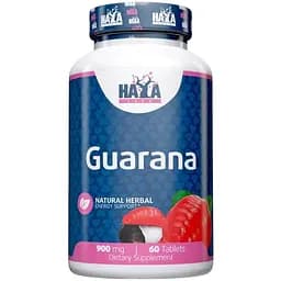 Передтренувальний комплекс Haya Labs Guarana 900 mg 60 таблеток