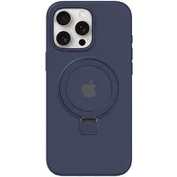 Чехол Epik Silicone Case Full Protective with Ring для Apple iPhone 12 Pro/12, 6.1 Dark Blue
