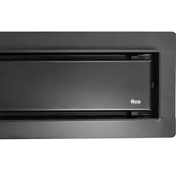 Трап для душу Rea Neox 80 black 2в1 REA-G6604 - мініатюра 3