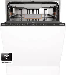 Посудомийна машина Gorenje вбудовувана, 16 комплектів A+++, 60 см, інвертор, Wi-Fi, білий - мініатюра 2