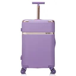 Валіза середня Semi Line 24 дюйми (M) дюйми (M) ABS-Plastic Purple (T5916-3) - мініатюра 2