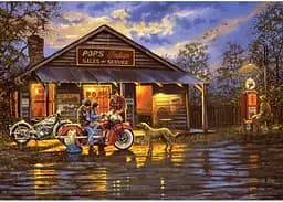 Пазл Art Puzzle Мотоцикліст 1000 ел. (5190) - мініатюра 2