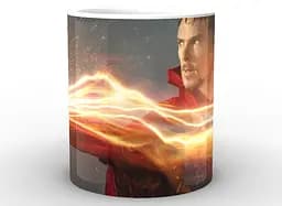 Кружка GeekLand Доктор Стрендж Doctor Strange вогняні блискавки DS.02.002 - мініатюра 2