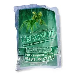 Средство от моли ароматизированное в таблетках "Эвкалипт", 4 таблетки, Біон 87648