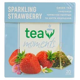 Чай Tea Moments Sparkling Strawberry 34 г (20 пір. х 1.7 г)