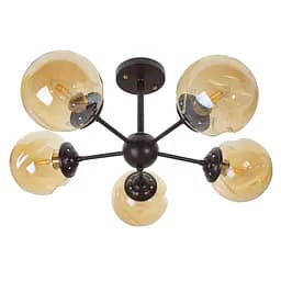 Люстра Brille потолочная молекула E27 60W BR (BL-588C/5)