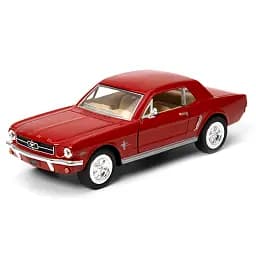 Металлическая инерционная легковая модель Ford Mustang 1964 1/2 5", открывающиеся двери (В ассортименте)