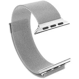 Ремінець DK CDK для Apple Watch Ultra 49mm (Series 1 / 2) Метал Milanese Loop (05527) (silver) - мініатюра 2