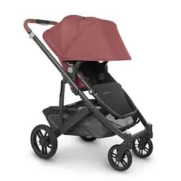 Прогулянкова коляска Uppababy Cruz V2 - Lucy + люлька Uppababy Carrycot Lucy Rosewood Melange Carbon Frame - мініатюра 26