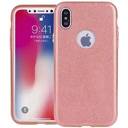 Чохол-накладка Toto TPU Shine Case iPhone X Rose Gold