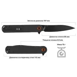 Ніж Skif Townee Jr BSW Black - мініатюра 8
