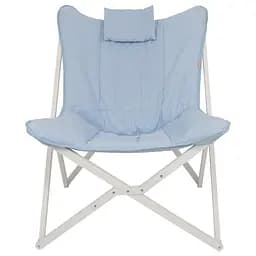 Крісло розкладне Bo-Camp Gordes L Pastel Blue (1200371) - мініатюра 5