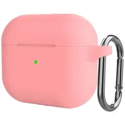 Чохол з карабіном CasePro Silicone Case для AirPods Pro 2 2022 Pink
