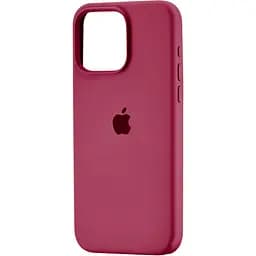 Чехол Silicone Case для Apple iPhone 16 Pro Max Plum AA [114964]