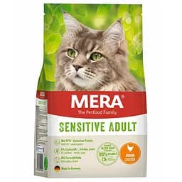 Сухой корм для взрослых котов с чувствительным пищеварением Mera Cats Sensitive Adult с курицей 2 кг (038642-8630)