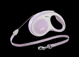 Поводок-рулетка Flexi New Comfort S, для собак до 12 кг, трос 8 м, фиолетовый (CF10C8.251.RO.20)
