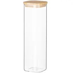 Банка Ardesto Fresh для зберігання продуктів, 1,3 л, прозорий (AR1313BLS)