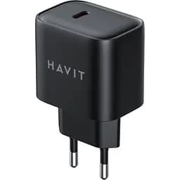 Зарядний пристрій Havit HV-UCY002 20W USB-C Black (HV-UCY002)