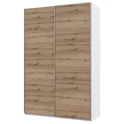Шафа-купе Doros G-Caiser 2 ДСП 160х60х240 см Дуб Евок/Білий (42005073)