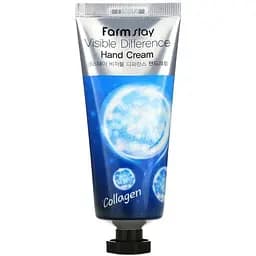 Крем для рук FarmStay Visible Difference Hand Cream Collagen 100 мл - мініатюра 2