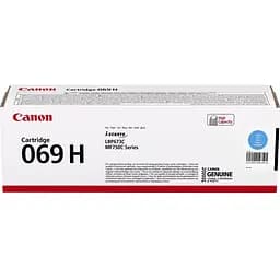 Картридж Canon 069H MF752Cdw/MF754Cdw/LBP673Cdw Cyan 5500 стор. teh0015539