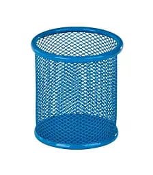 Підставка для ручок кругла, металева, синій ZB.3100-02