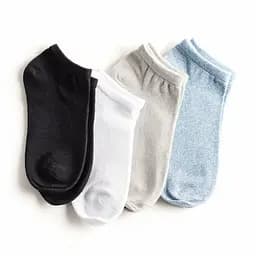 Набор носков короткие летние бесшовные, дышащие качественные ORGANIC cotton носки JILL ANTONY 4, 44-45