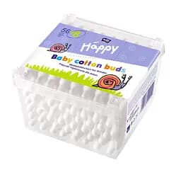Гигиенические палочки Bella Baby Happy, с ограничителем, 56+8 шт.