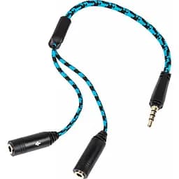 Ігрова гарнітура Gemix W-360 black-blue (W-360 black-blue) - мініатюра 6