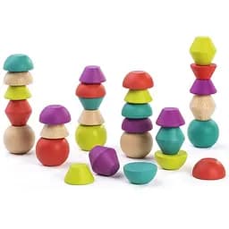 Дерев'яна гра-балансир Miniland Towering Beads (94051)