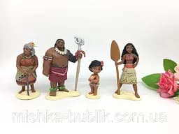 Ігровий набір Моана Дісней / Disney Moana Figure Play Set, 10 штук - мініатюра 4
