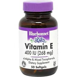 Витамины и минералы Bluebonnet Nutrition Natural Vitamin E 400 IU, 50 капсул