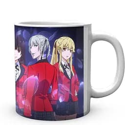 Кухоль GeekLand Kakegurui Шалений Маніяк three girls KI.02.08 330 мл білий - мініатюра 3