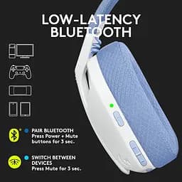 Ігрові навушники Logitech G435 White - мініатюра 9