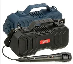 Бездротова Bluetooth колонка XO F26 з мікрофоном, Black - мініатюра 9