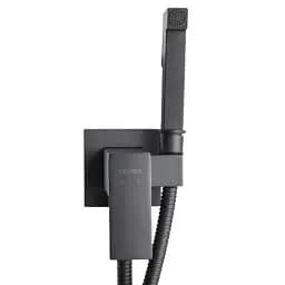 Змішувач вбудований Globus Lux Milano GLM-0-106MIX з гігієнічним душем Graphite 30412