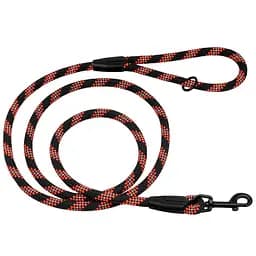 Поводок для собак Barksi Active 183х0.9 см черно-оранжевый