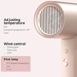 Фен Xiaomi Doco negative ion hair dryer soft and fast dry hair care Small Milk (321845) - мініатюра 5