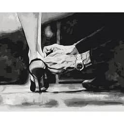 Картина по номерам Brushme Язык тела 3 © Anna Esthete 40x50 см