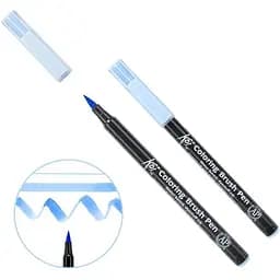 Маркер-кисть акварельная KOI Небесно-голубой светлый (237) Sakura