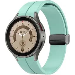 Браслет Samsung Galaxy Watch 6 Classic 43mm 6 Classic 47mm - бірюзовий ширина кріплення 20мм силікон Watchbands Cls-black (W33-343242342)