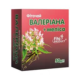 Фіточай "Валеріана і меліса", 50 г