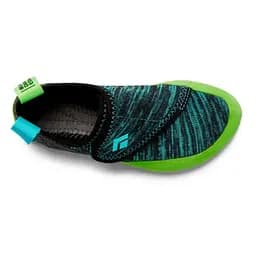 Скельні дитячі туфлі Black Diamond Kids' Momentum 34,5 Чорний-Салатовий - мініатюра 2