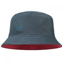 Панама Buff Travel Bucket Hat S/M Синій-Червоний - мініатюра 4