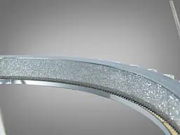 Підвісна LED люстра Diasha 66081/600+400CH, хром, 82 W, освітлення 10-22 м2 - мініатюра 6